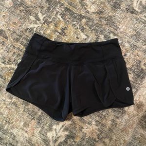 Black Lululemon shorts